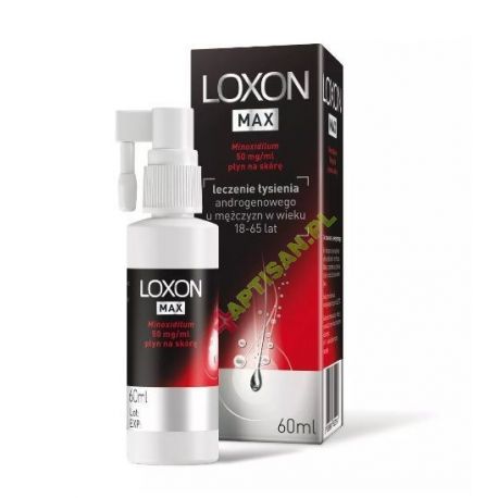 Loxon MAX 5% * płyn na skórę * 60 ml