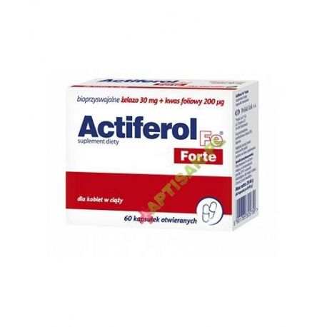 Actiferol FE Forte * 60 kapsułek