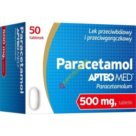 Paracetamol Synoptis * 0,5 g- 50 tabletek