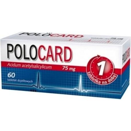Polocard 75 mg * 60 tabl