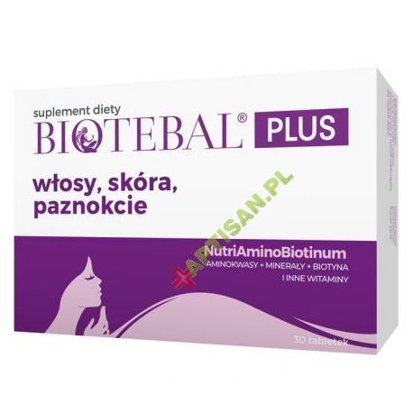 Biotebal PLUS *włosy, skóra, pazn.* 30 tabletek
