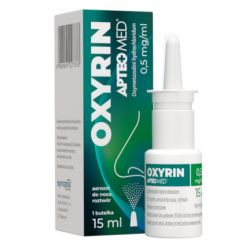 Oxyrin Apteo Med* aerozol do nosa* ,5mg/ml-15 ml