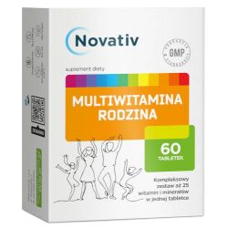 Novativ Multiwitamina Rodzina*60 tabletek