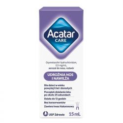 Acatar Care 0,5 mg / ml* aerozol do nosa* 15 ml