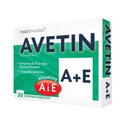 Avetin A +E * 30kapsułek