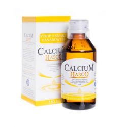 Calcium Hasco * syrop o smaku bananowym * 150 ml