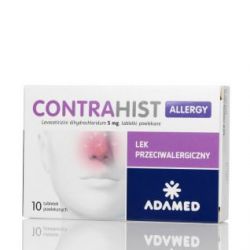 Contrahist Allergy * 5 mg * 10 tabletek