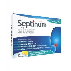 Septinum Silver* pastylki do ssania-24 szt.