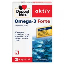Doppelherz Aktiv Omega 3 Forte * 60 kaspułek