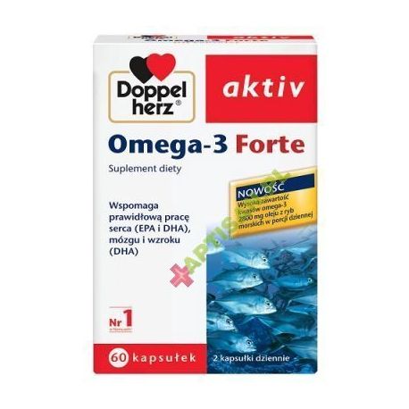 Doppelherz Aktiv Omega 3 Forte * 60 kaspułek