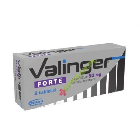 Valinger Forte tabl.powl. 50 mg  x 2 tabletki