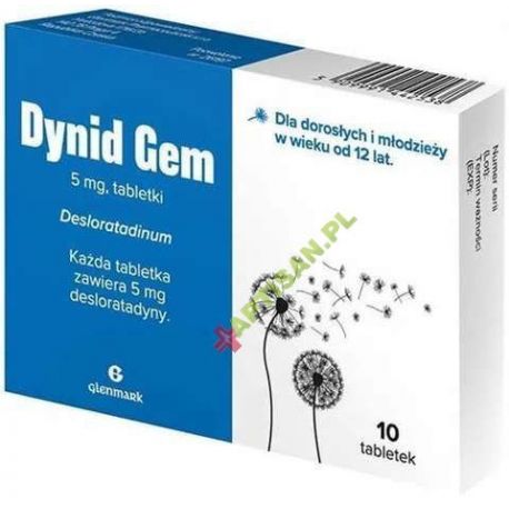 Dynid Gem 5 mg x 10 tabletek
