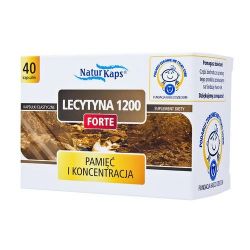 Lecytyna Naturkaps 1200 Forte * 40 kaps