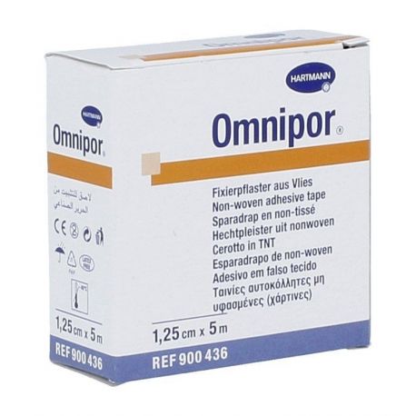 Omnipor - Plaster * 1,25 cm X 5 m - 1 szt