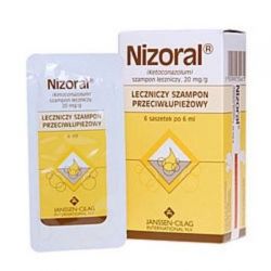 Nizoral - szampon leczniczy * 6 saszetek