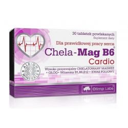 Olimp Chela - Mag B6 Cardio * 30 kaps