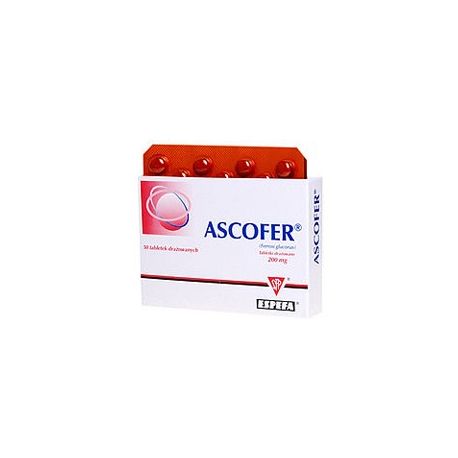 Ascofer 0,2 g * 50 tabl