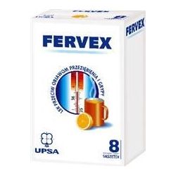 Fervex o smaku cytrynowym * 8 saszetek