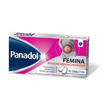 Panadol - Femina * 10 tabletek
