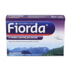 Fiorda - o smaku porzeczkowym * 30 pastylek