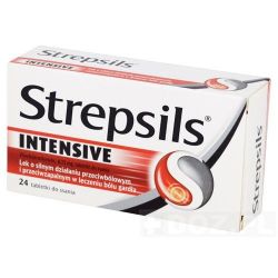 Strepsils Intensive * tabletki do ssania * 24 szt