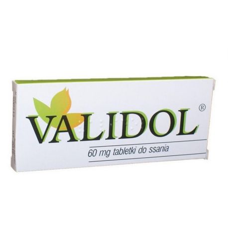 Validol - tabletki do ssania 60 mg * 10 szt