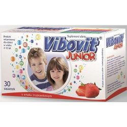 Vibovit Junior - smak truskawkowy *  30 saszetek