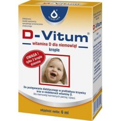 D-Vitum witamina dla dzieci D w kroplach 6 ml