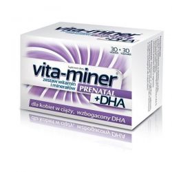 Vita Miner - Prenatal DHA * 30 tabletek + 30 kapsułek