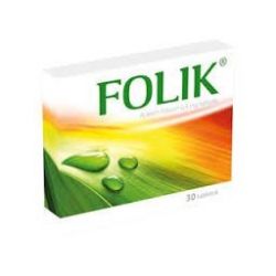 Folik 0,4 g * 30 tabletek