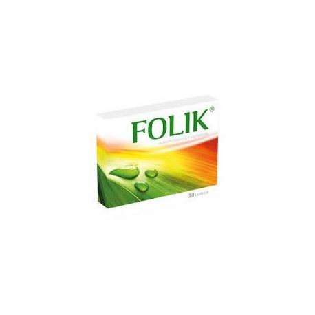 Folik 0,4 g * 30 tabletek