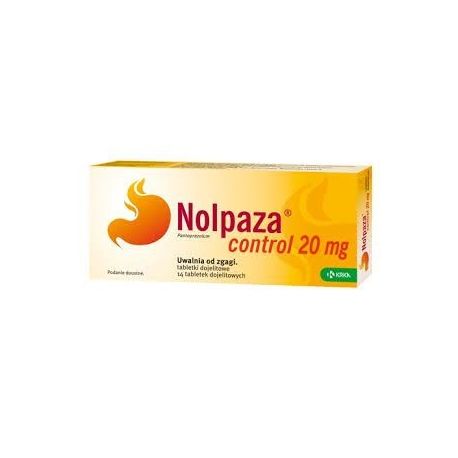 Nolpaza Control 20 mg * 14 tabl