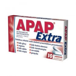 Apap extra * 10 tabletek