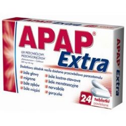 Apap extra * 24 tabletki