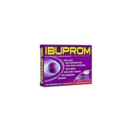 Ibuprom - 0,2 g * 10 tabletek