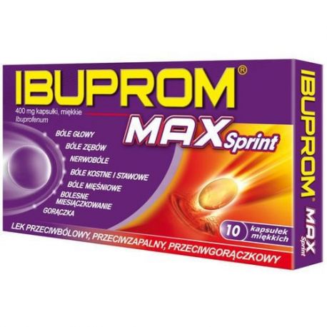 Ibuprom Max Sprint  * 10 kapsułek