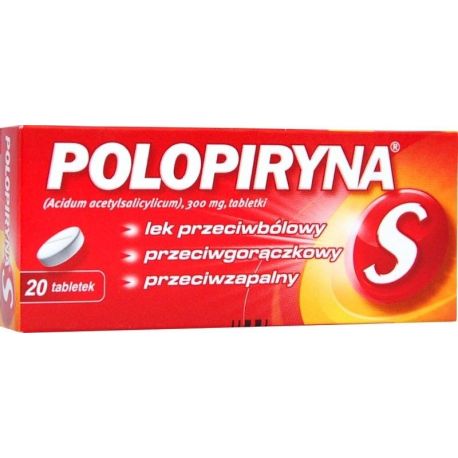 Polopiryna S - 300 mg *  20 tabletek