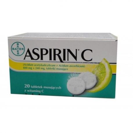 Aspirin C * 20 tabl musujacych