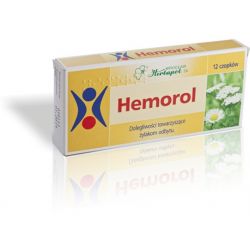 Hemorol - czopki * 12 szt