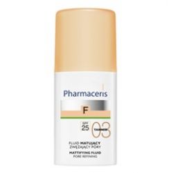 Pharmaceris F * Fluid matujący 03 Tanned SPF 25 *  30 ml