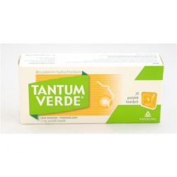 Tantum Verde - miodowo-pomarańczowe * pastylki do ssania * 20 szt