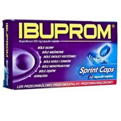 Ibuprom Sprint Caps * 24 kapsułek