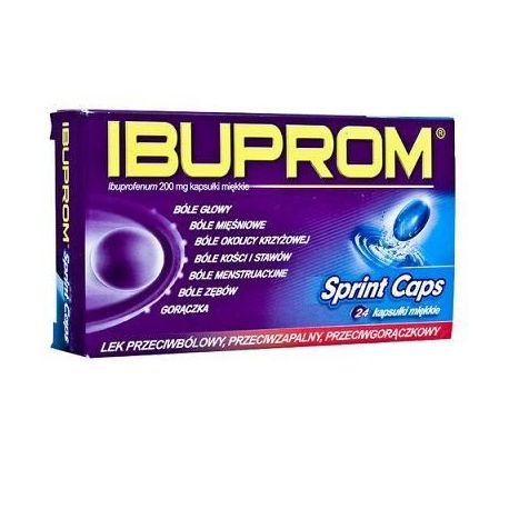 Ibuprom Sprint Caps * 24 kapsułek