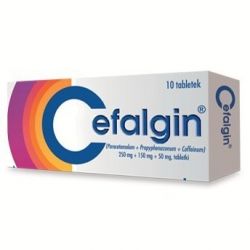 Cefalgin * 10 tabletek