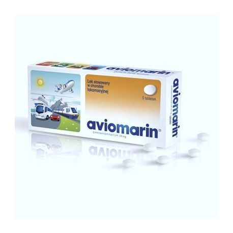 Aviomarin 50 mg * 5 tabletek
