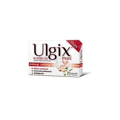Ulgix - Wzdęcia max * 30 kaps