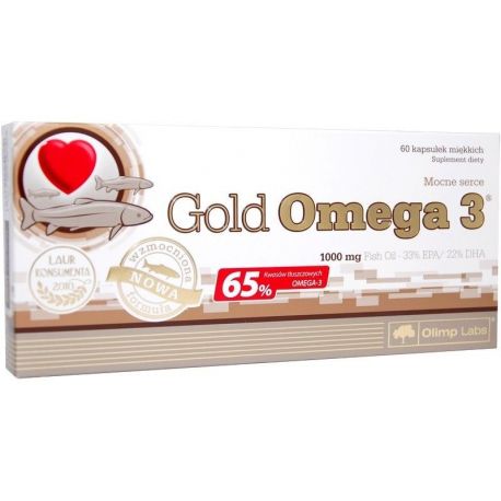 Olimp Gold Omega 3 - 1000 * 60 kapsułek