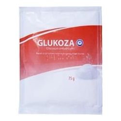 Glukoza * Proszek do sporządzenia roztworu doustnego * 75 g