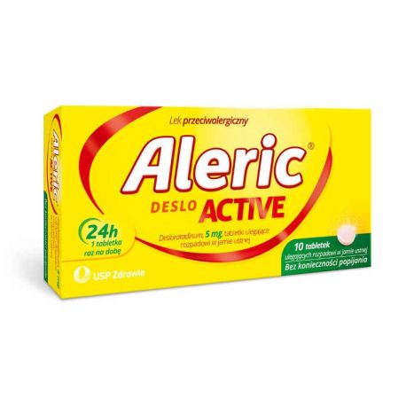 Aleric Deslo Activ 5 mg * 10 tabl
