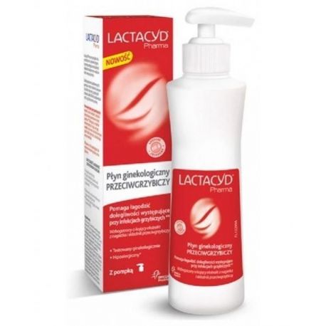 Lactacyd Pharma * Płyn przeciwgrzybiczy * 250 ml